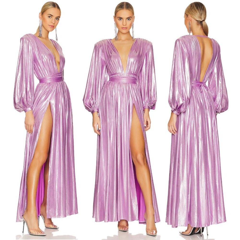 Bronx and Banco Zoe Lame Gown